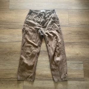 Reformation woman’s high rise utility army cargos